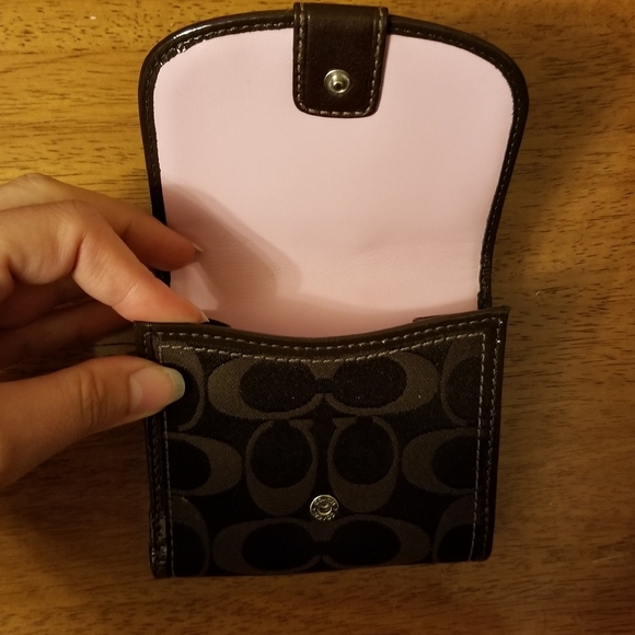 COACH Signature Wallet Brown - Picture 3 of 4